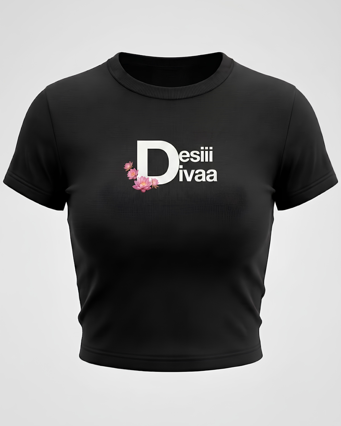 Desi Diva Tee | Black BBT for Women