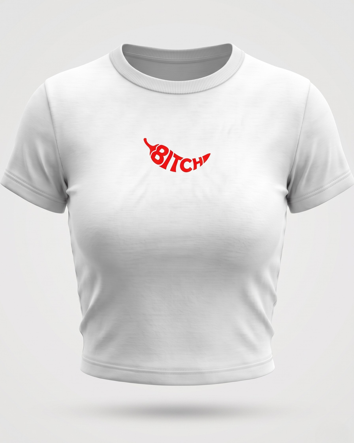 Bitch Tee | White BBT for Women