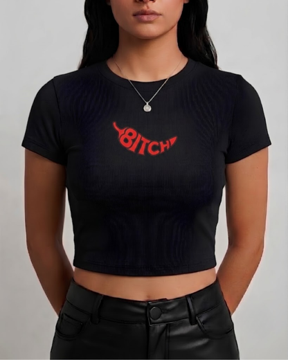 Bitch Tee | Black BBT for Women