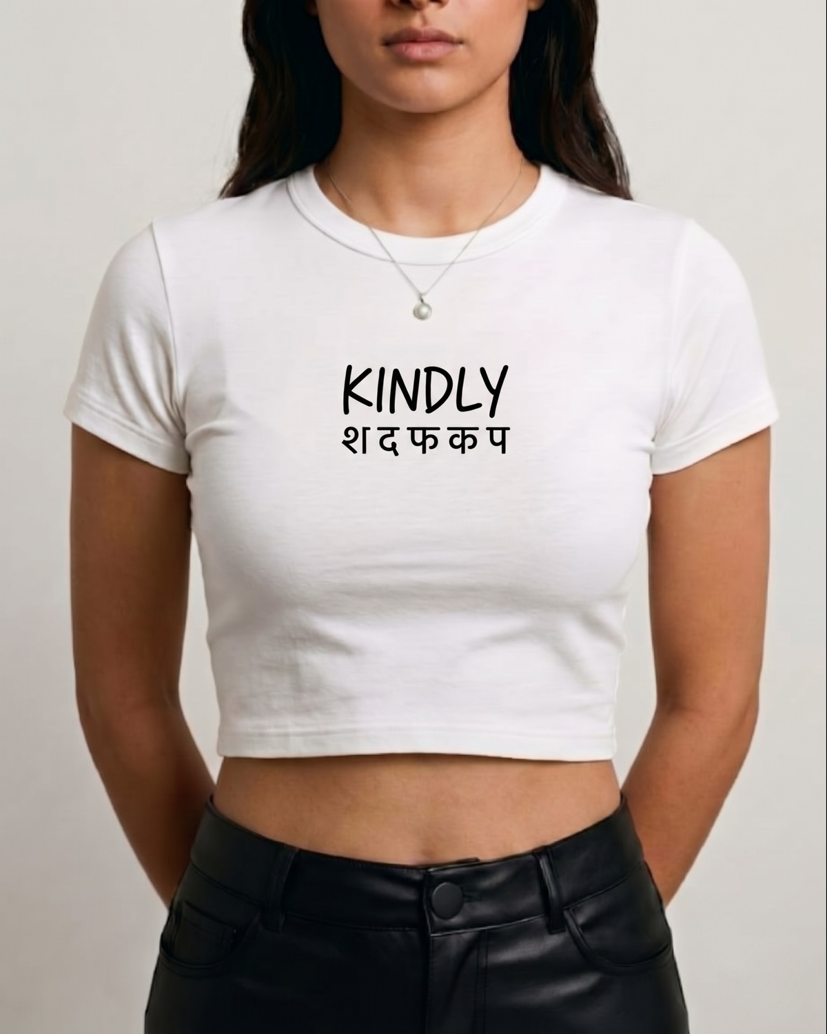 STFU Tee | White BBT for Women