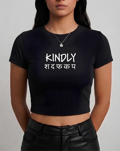 STFU Tee | Black BBT for Women