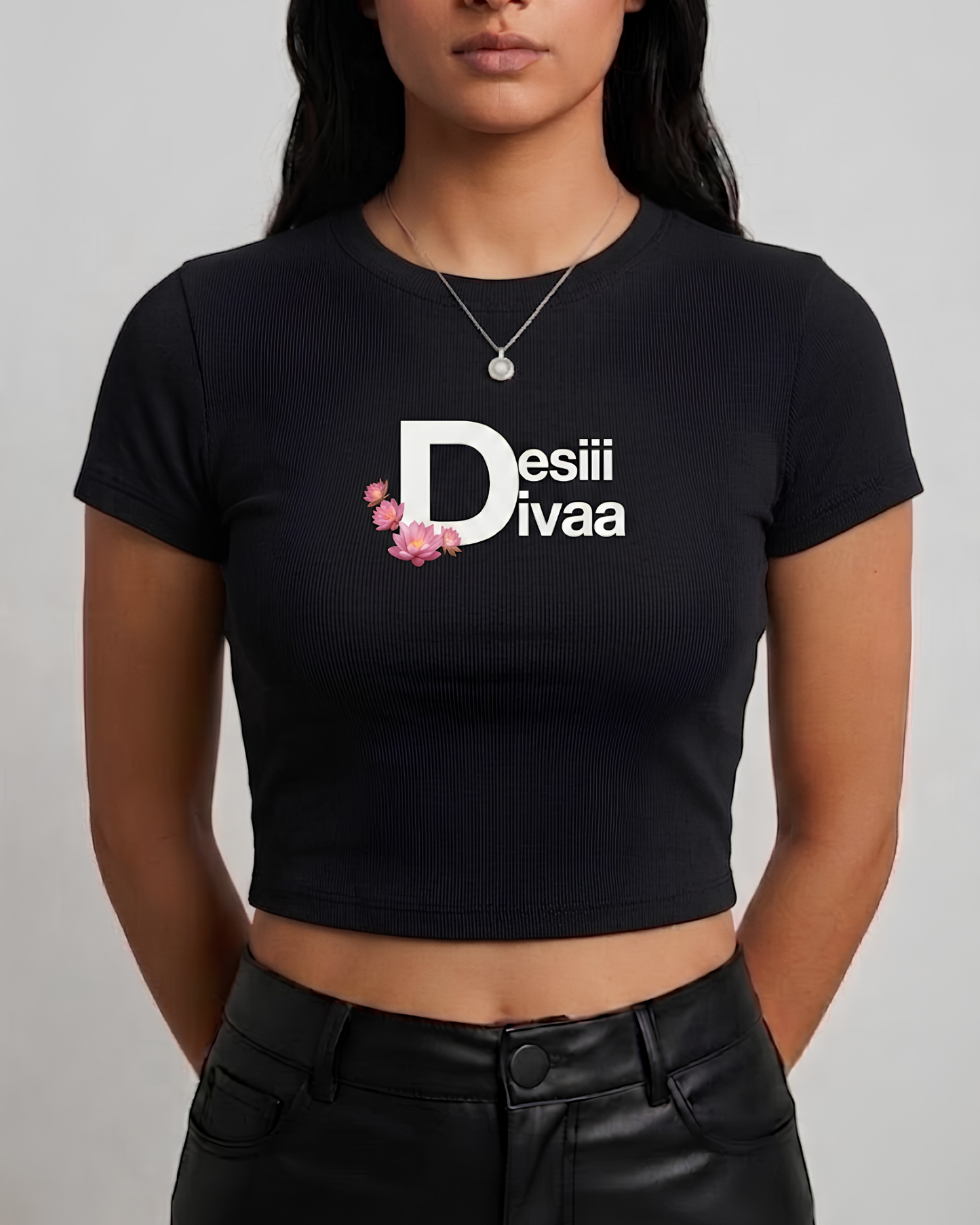 Desi Diva Tee | Black BBT for Women