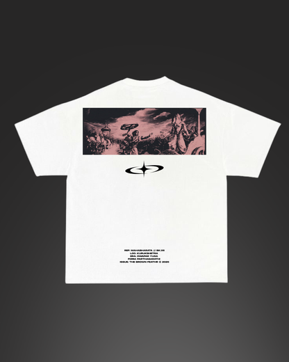EPIC Tee | Mahabharata Yuddha Edition WHITE