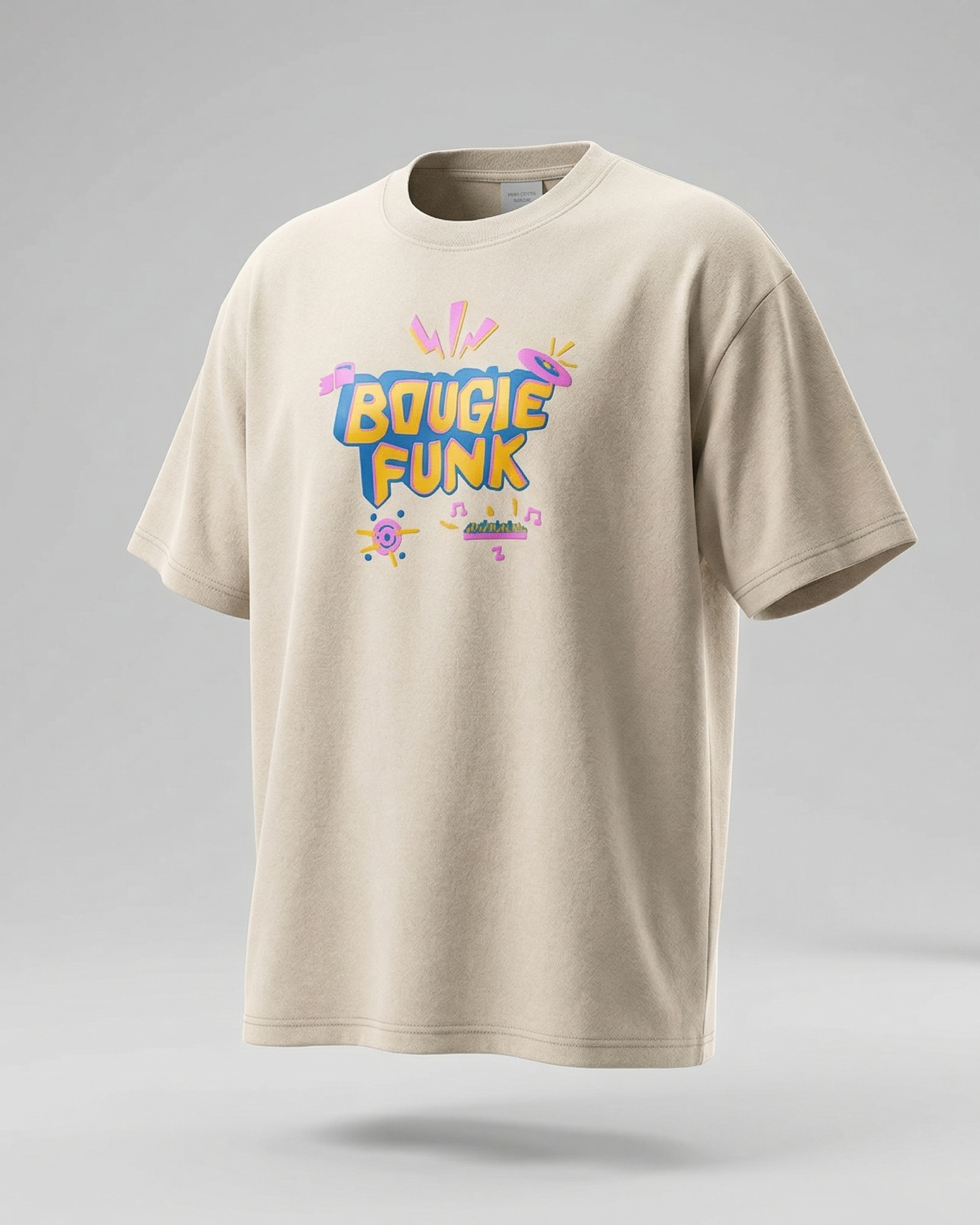 Bougie Funk Tee - Beige