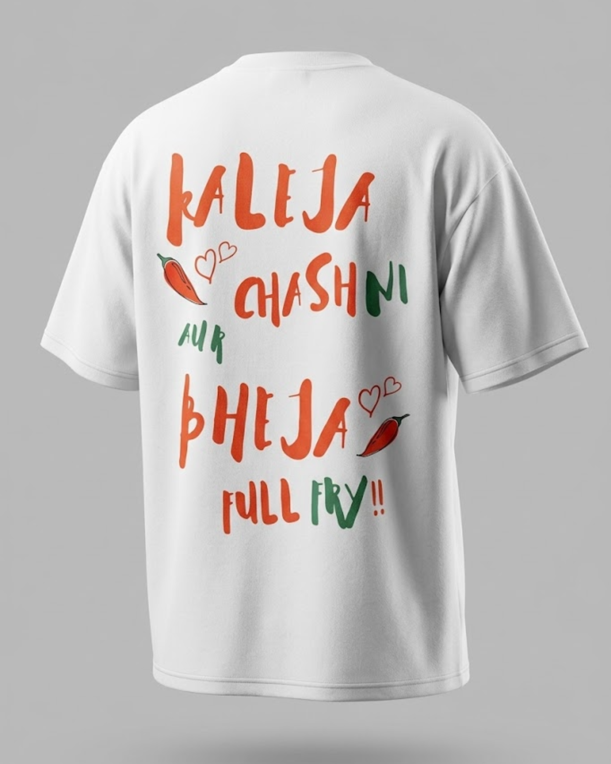 Bheja Fry Tee - White